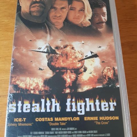 Stealth Fighter med Ice-T vhs