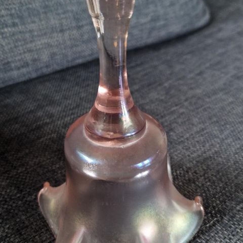 Vintage Fenton glassklokke