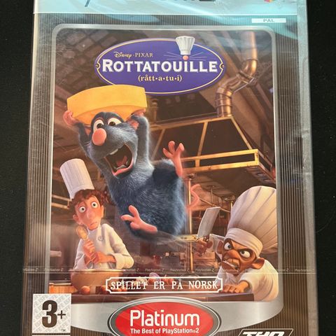 Ratatouille [Platinum] NY FORSEGLET PS2 - Playstation 2