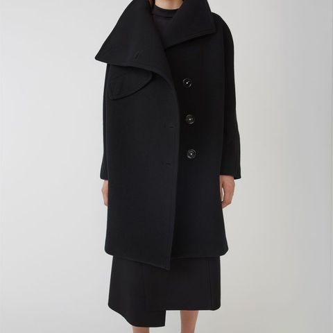 Acne funnel neck coat