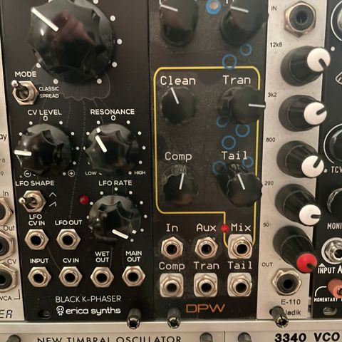 Eurorack modular Synth moduler