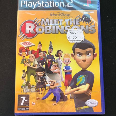 Meet The Robinsons NY FORSEGLET PS2 - Playstation 2