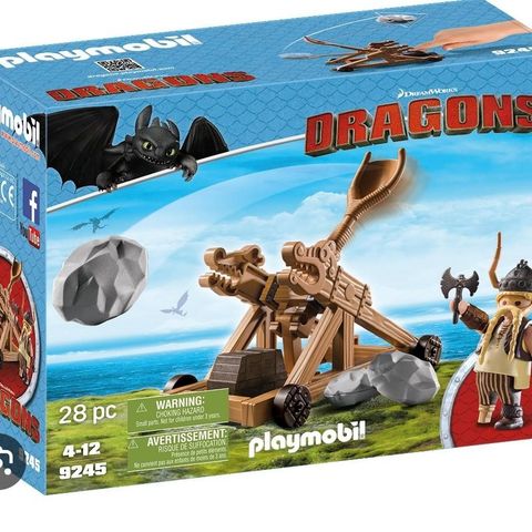 Playmobil 9245 Dragons katapult
