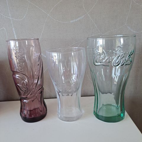 Coca cola glass, ubrukt