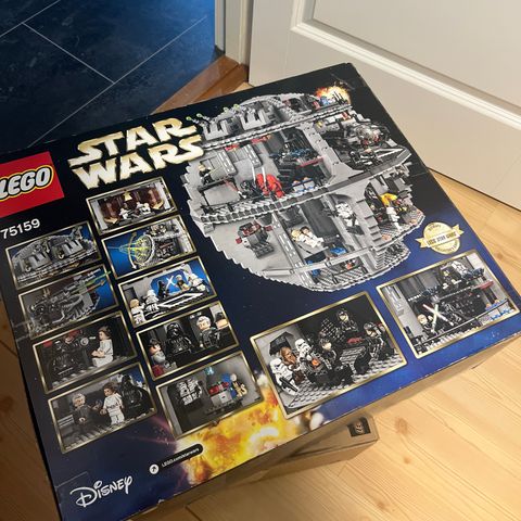 Uåpnet Lego Death Star 75159