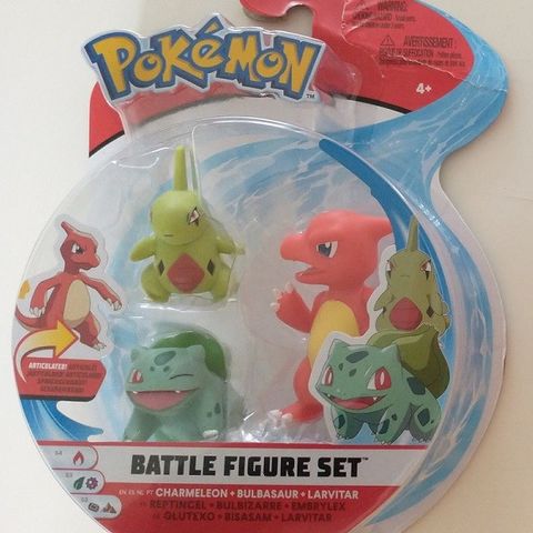 Uåpnet Pokemon Battle Figure Set