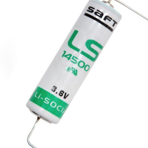 SAFT LS14500CNA 3.6V Lithium -gulvvarme, komfyrvakt, alarmsystemer, sensorer