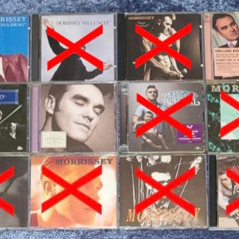 CD: Morrissey. (CD og CD-Single.)