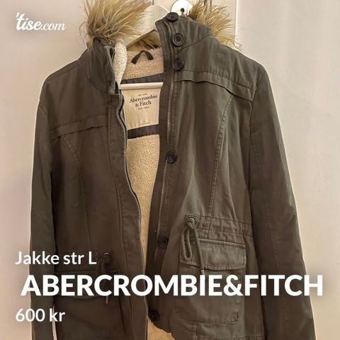 Abercrombie &fitch jakke