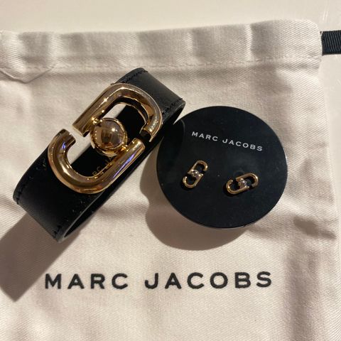 Marc jacobs Icon armbånd og øredobbel