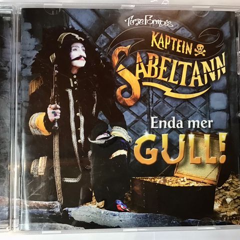kaptein sabeltann «Kaptein Sabeltann Enda mer Gull!!» CD
