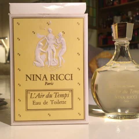 Nina Ricci. L’Air du Temps.  50 ml. Edt. Parfyme, duft, vintage.