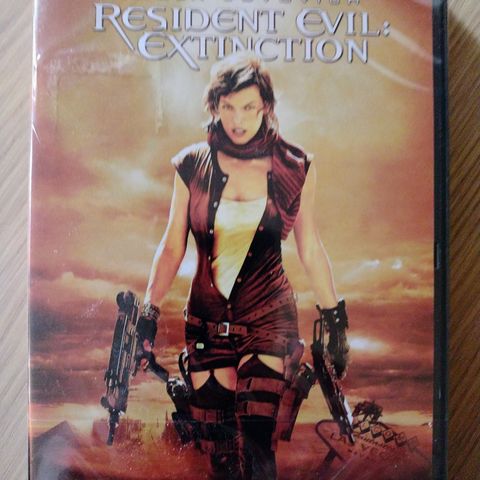 Dvd. Resident Evil. Extinction. Norsk tekst. Ny i plast.