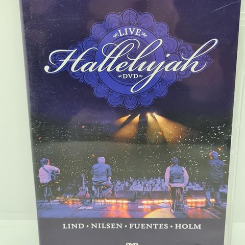 Live Hallelujah dvd. Lind, Nilsen, Fuentes, Holm