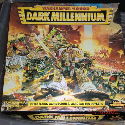 Warhammer 40000 40K Dark Millennium 2nd Second Edition