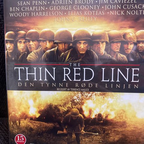 The thin red line (Den tynne røde linjen) Norsk tekst