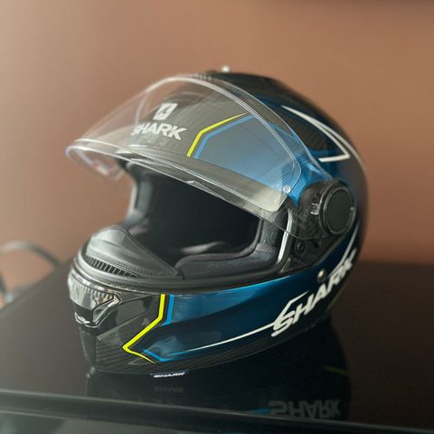 Shark Spartan GT Replikan Carbon mc hjelm klær