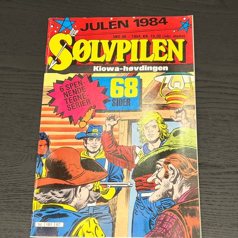 SØLVPILEN Julen 1984