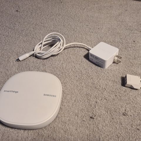 Samsung smartthings hub og router