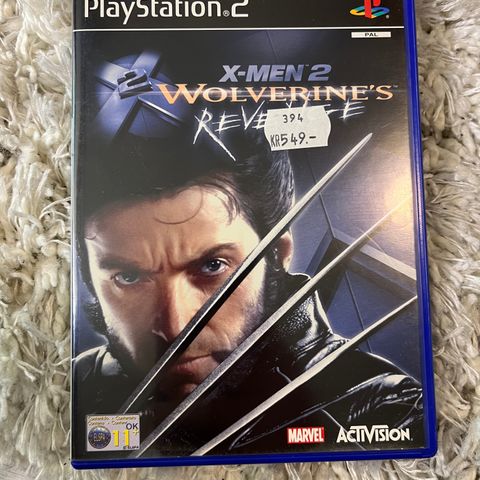 X-Men 2: Wolverines Revenge Ps2 Playstation 2