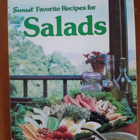 American recipe book: salads (amerikansk salat-oppskrifter)