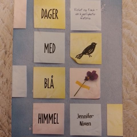 DAGER MED BLÅ HIMMEL - Jennifer Niven