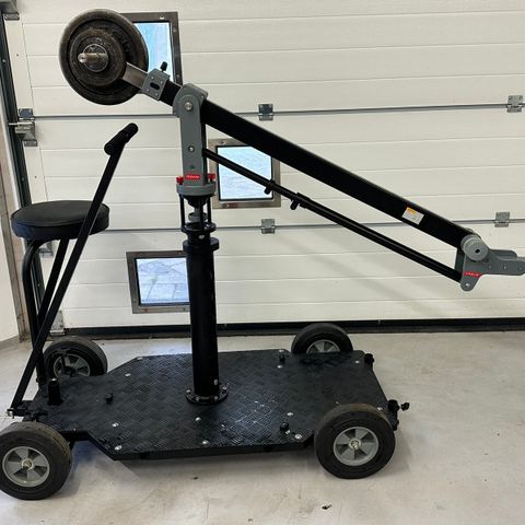 Utleie, Quad dolly Film-dolly med jib