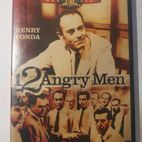 12 Angry Men (DVD 1957, norsk tekst)