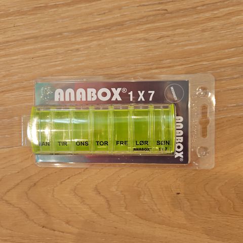 Anabox ukesdosett