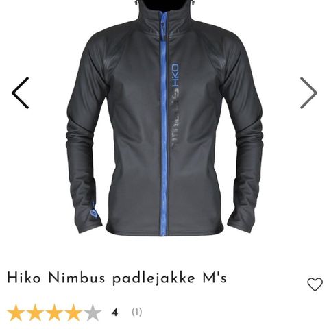 Hiko Nimbus padlerjakke