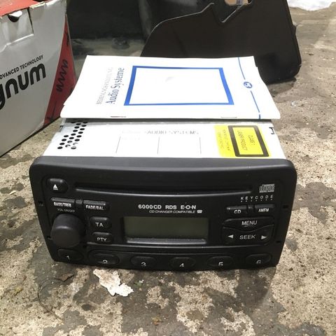 Ford radio 6000CD