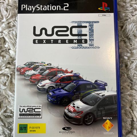 WRC: World Rally Championship II Extreme Ps2 Playstation 2