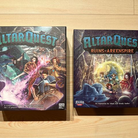 Altar Quest, Ruins of Arkenspire, Stretch Goals fra Kickstarter med inserts