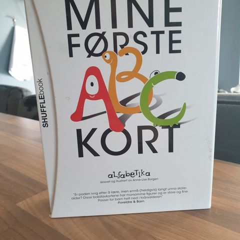 Mine første ABC kort