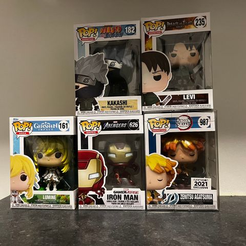 Funko Pop figurer