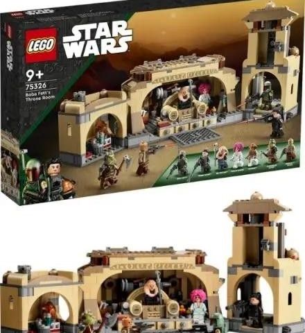 LEGO Star Wars 75326 Boba Fetts tronsal