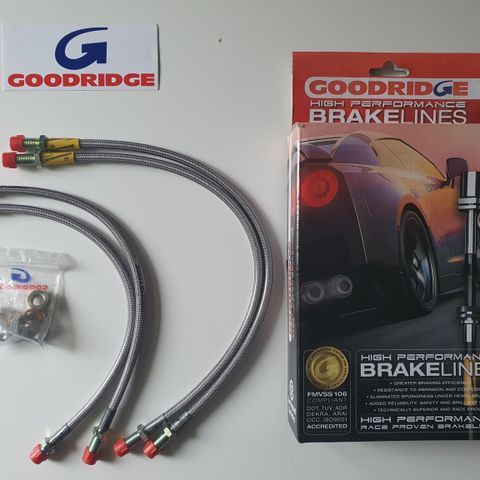 Goodridge Brakelines SLR0108-4P for Land Rover Defender 90