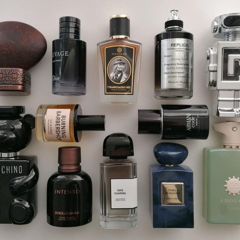 Herreparfymer / unisex parfymeprøver