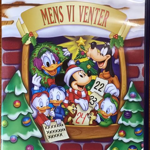 Walt Disney - Mens vi venter (norsk tale) 🔥som ny!!