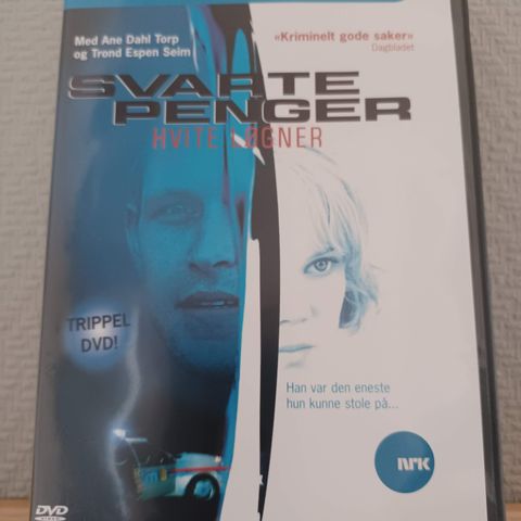 Svarte penger - hvite løgner - Drama / Krim (DVD) –  3 filmer for 2