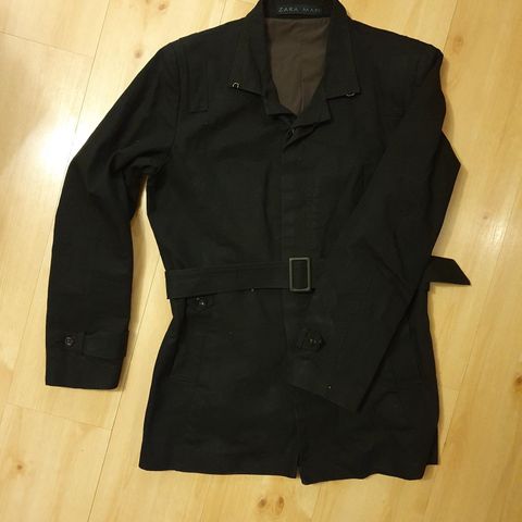 Vokset trenchcoat, str L