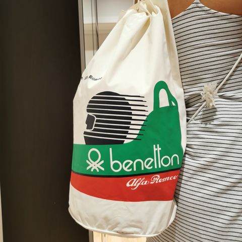 Formula 1 Benetton Alfa Romeo 1984 championship kit bag