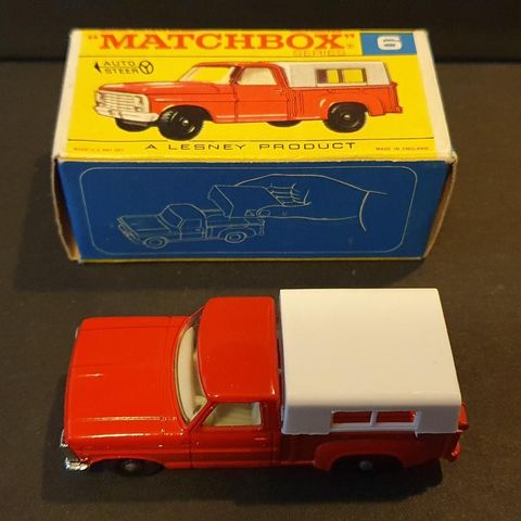 Matchbox series nr 6. Ford Pick-up Truck.