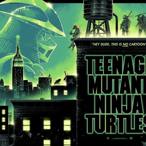 Teenage mutant ninja turtles Vice press by Luke Preece