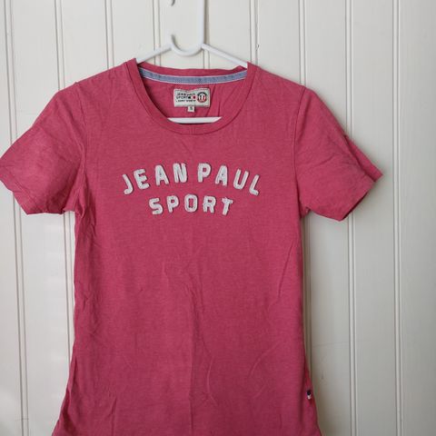 Rosa Jean Paul sport T-skjorte str S