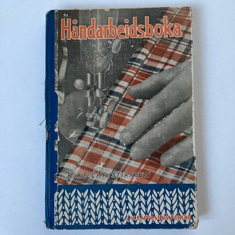 Bok om håndarbeid fra 1947