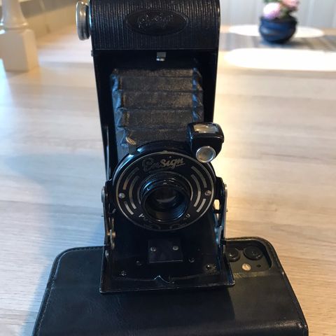 Ensign Pocket E-20 Art Deco kamera