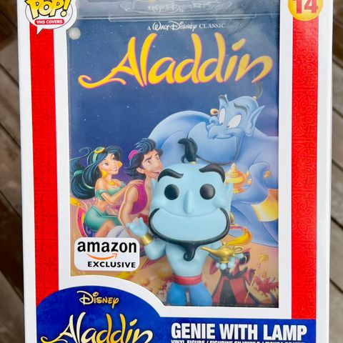 Funko Pop! VHS Covers: Genie with Lamp (Aladdin) | Disney (14) Excl. to AMZ