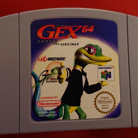 Gex 64 enter the gecko til Nintendo 64.
