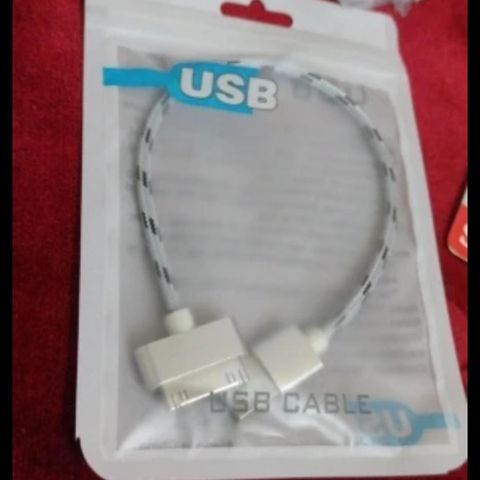 USB ladekabel til Ipad 1/2/3-Apple 30pinners